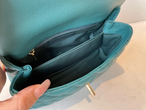 CHANEL FLAP BAG WITH TOP HANDLE Popular 999 - Image 9