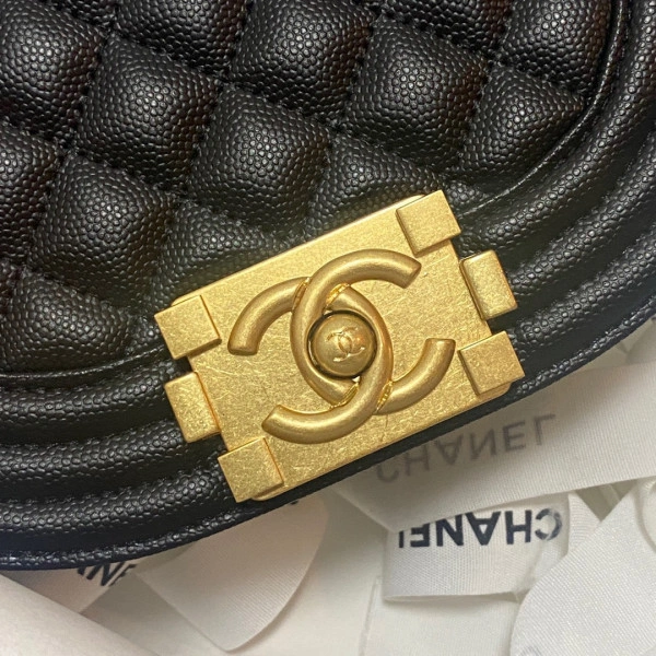 HighQuality CHANEL SMALL BOY MESSENGER BAG 205 - Image 7