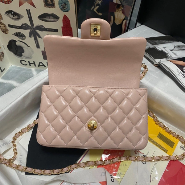 Affordable CHANEL MINI FLAP BAG WITH TOP HANDLE 997 - Image 7