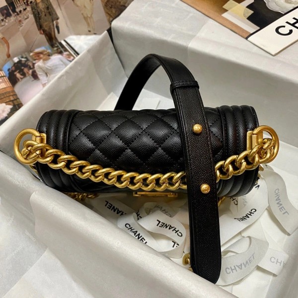 HighQuality CHANEL SMALL BOY MESSENGER BAG 205 - Image 3