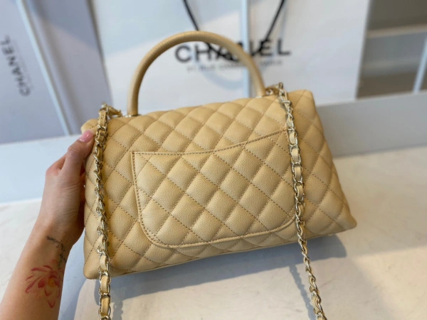 SmartChoice CHANEL LARGE FLAP BAG WITH TOP HANDLE 1032 - Image 6