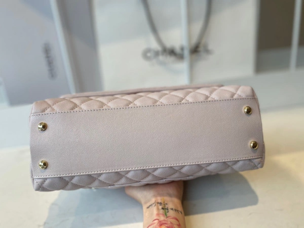 CHANEL LARGE FLAP BAG WITH TOP HANDLE EasyMatch 1028 - Image 6