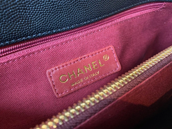 CHANEL LARGE FLAP BAG WITH TOP HANDLE HighQuality 1049 - Image 10