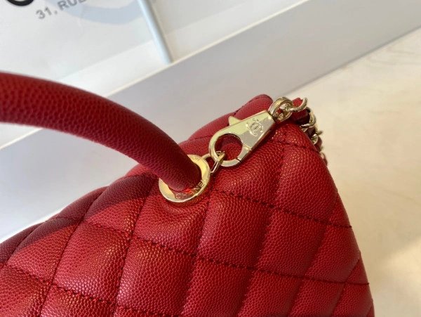 CHANEL LARGE FLAP BAG WITH TOP HANDLE WellDesigned 1026 - Image 3