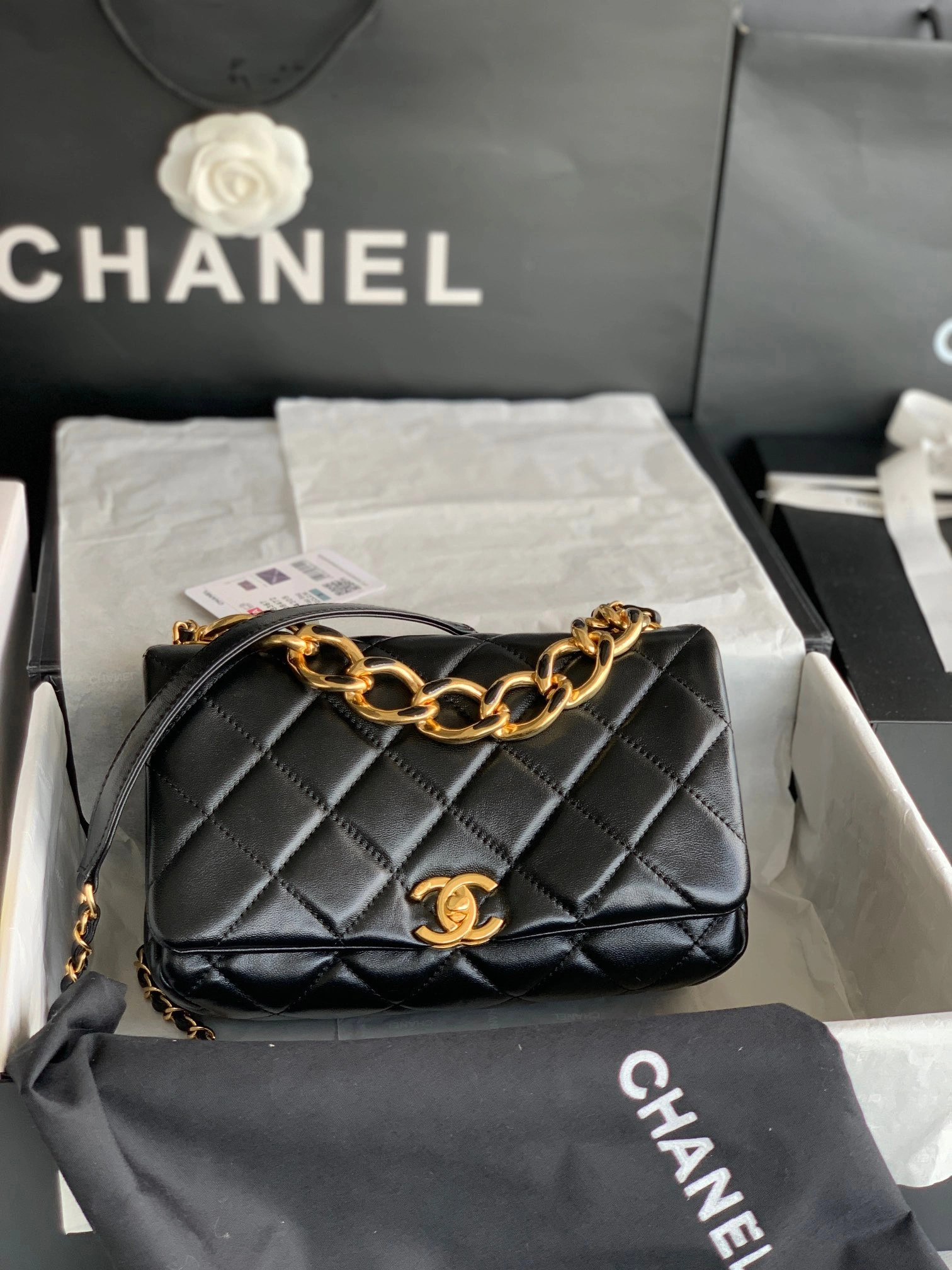 Affordable CHANEL FLAP BAG 456 - Image 4