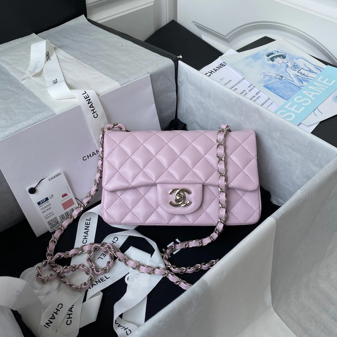 CHANEL FLAP BAG 20CM Comfortable 593 - Image 4