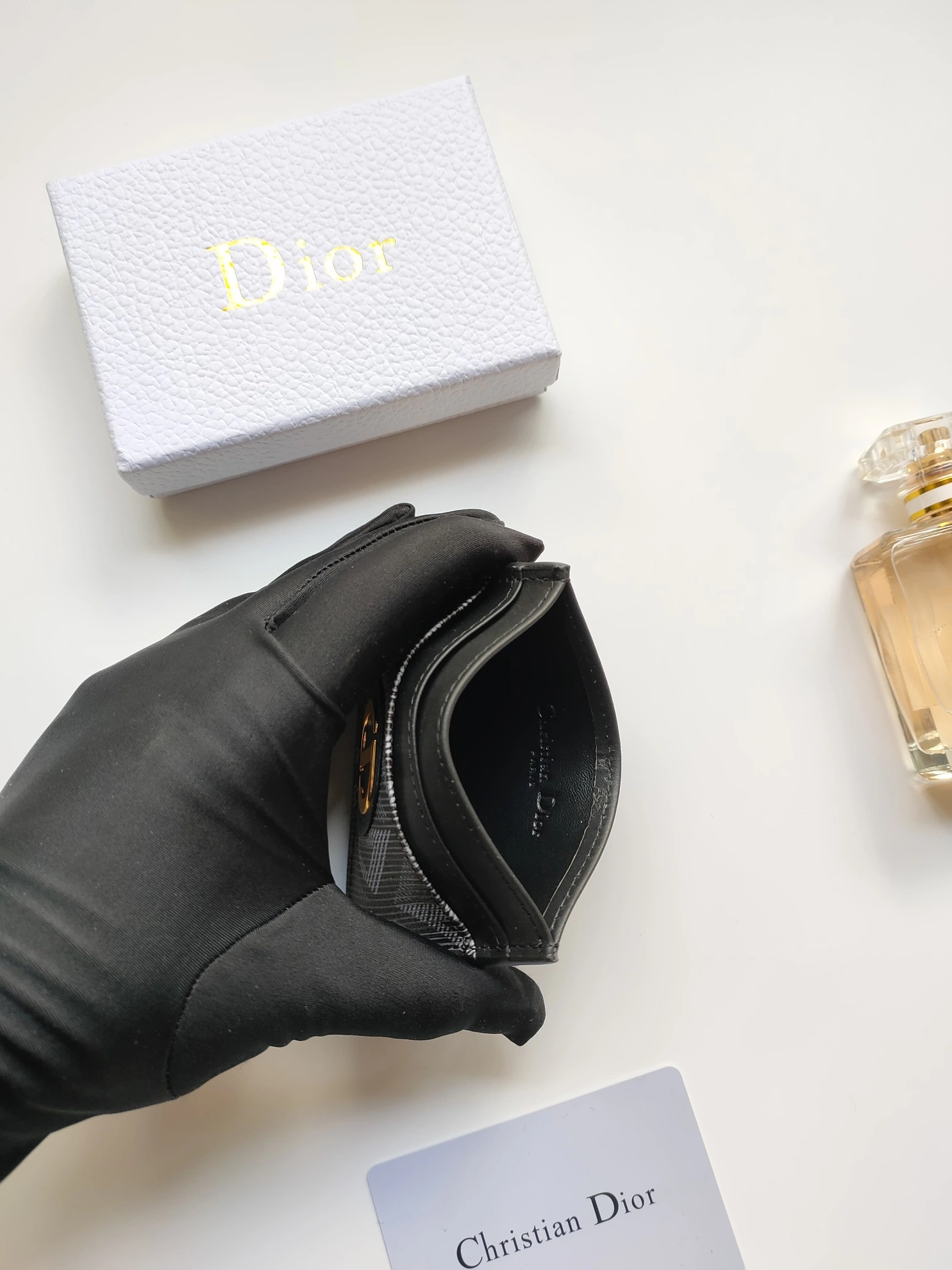 Affordable 2637 Christian Dior AAA Quality Card Case For Unisex - Image 5