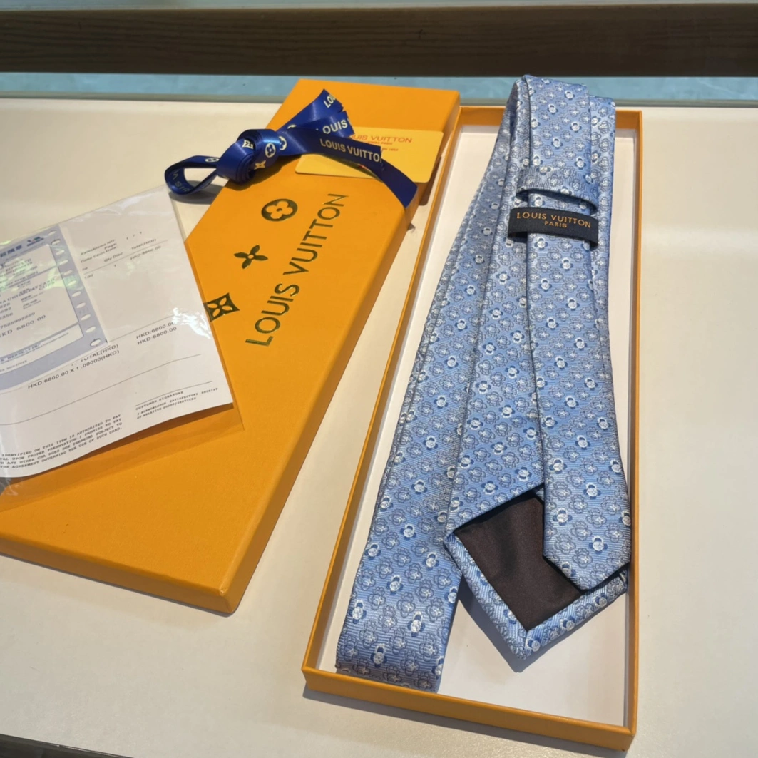 AllSeason 9200 Louis Vuitton LV Necktie For Men - Image 7