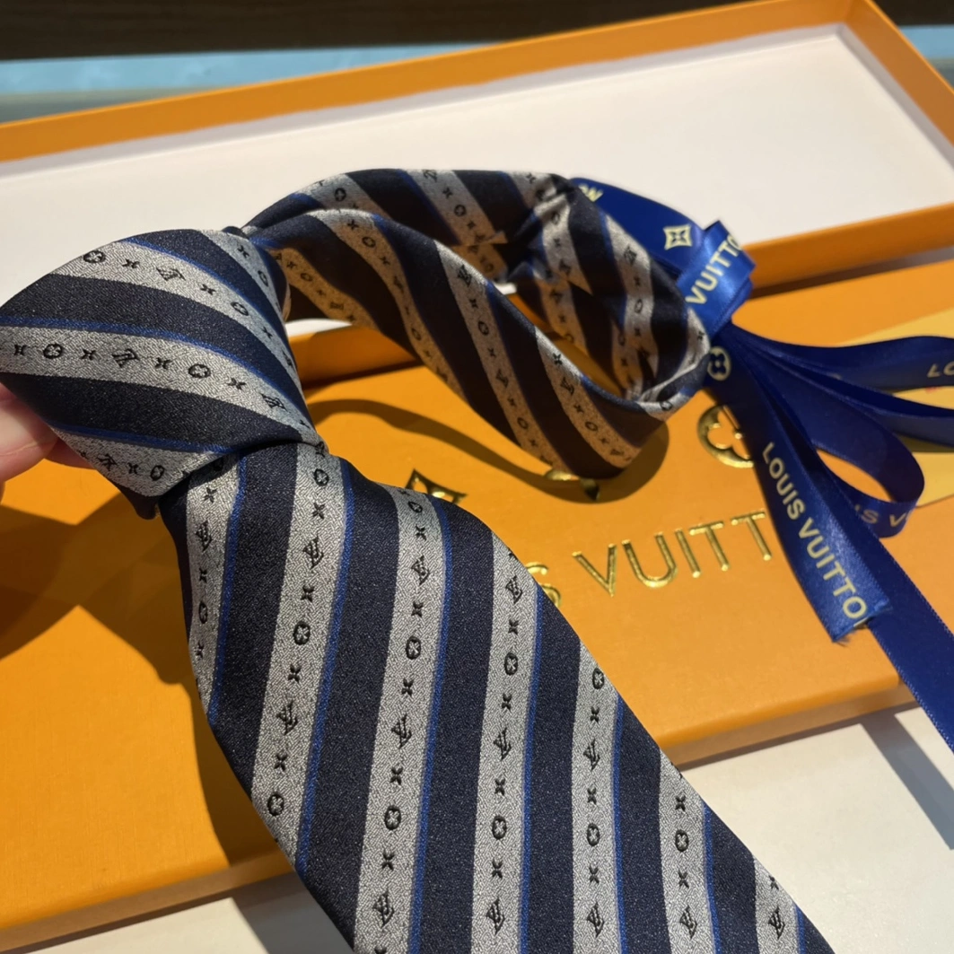 BestValue 4576 Louis Vuitton LV Necktie For Men - Image 3
