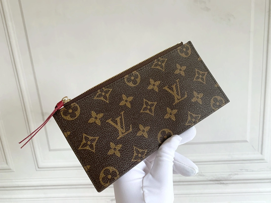 Breathable 7022 Louis Vuitton LV Wallets For Women - Image 4