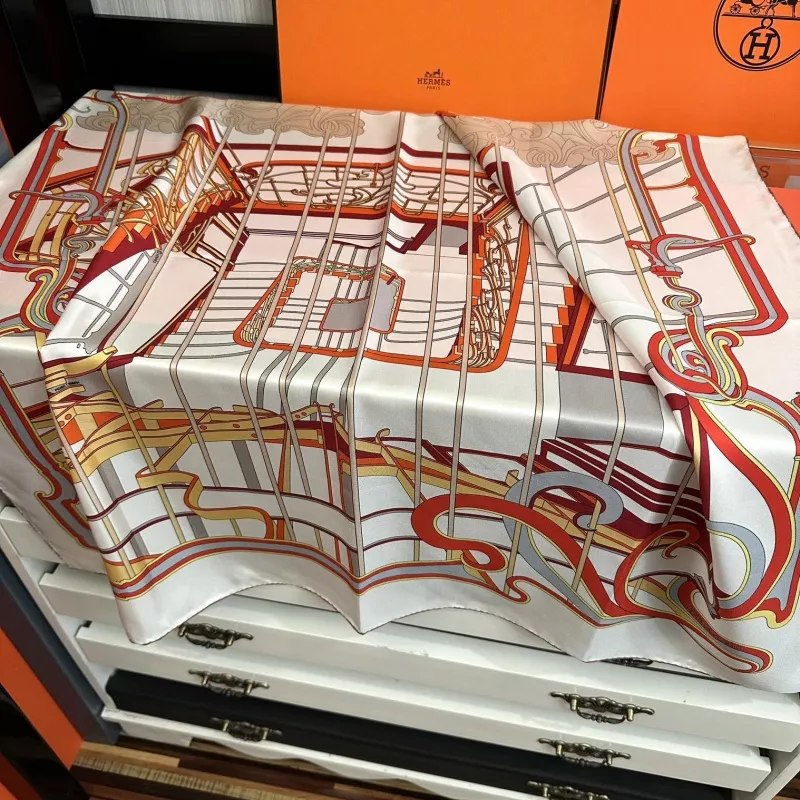 Bright 7921 Hermes Silk Squares - Image 4