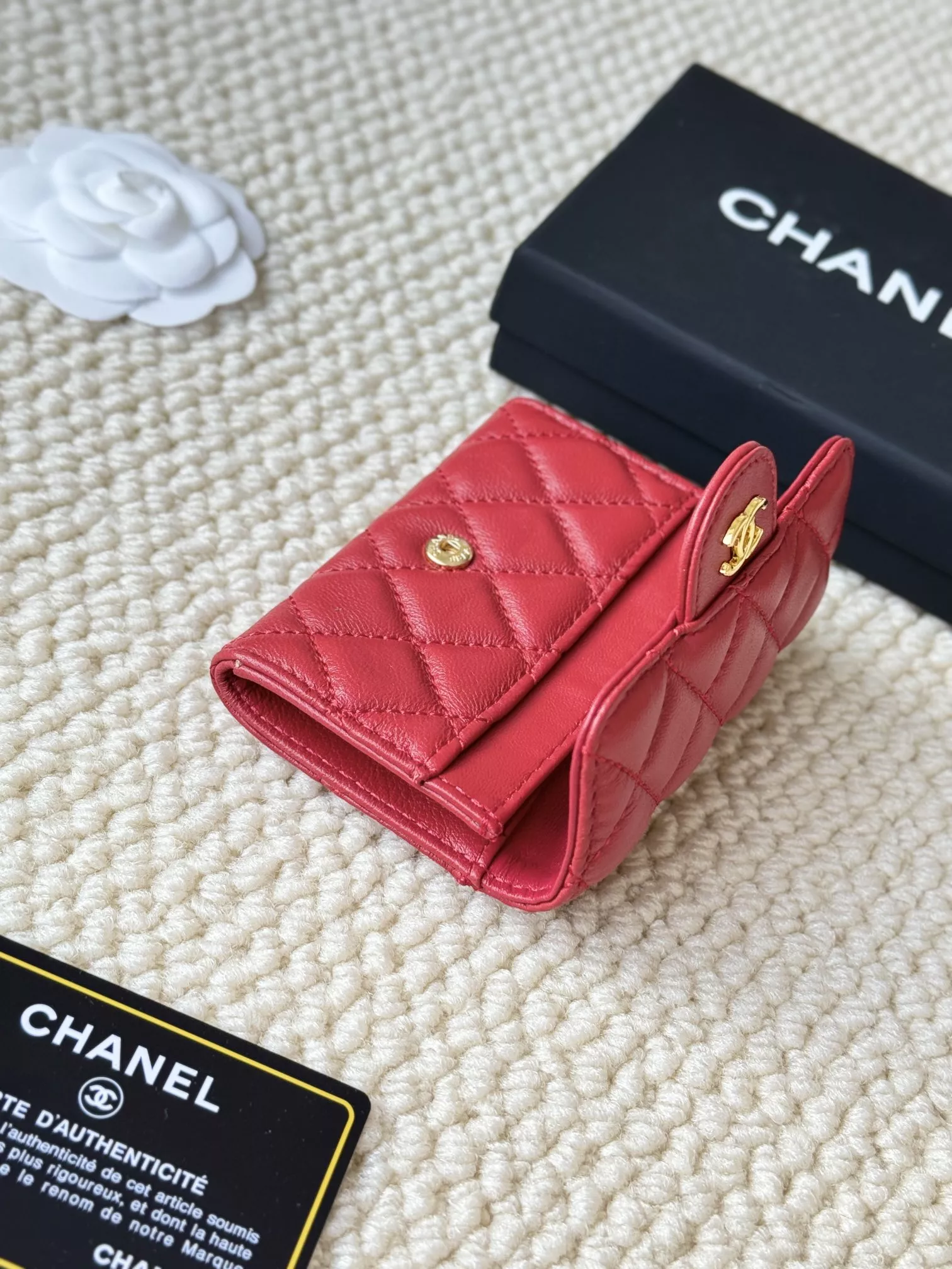 Chanel Card Case Cozy 2791 - Image 4