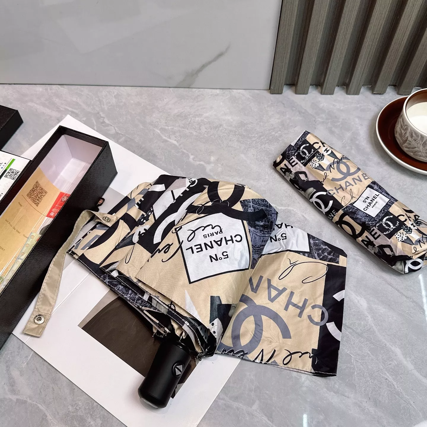 Chanel Umbrellas Lightweight 9182 - Image 4