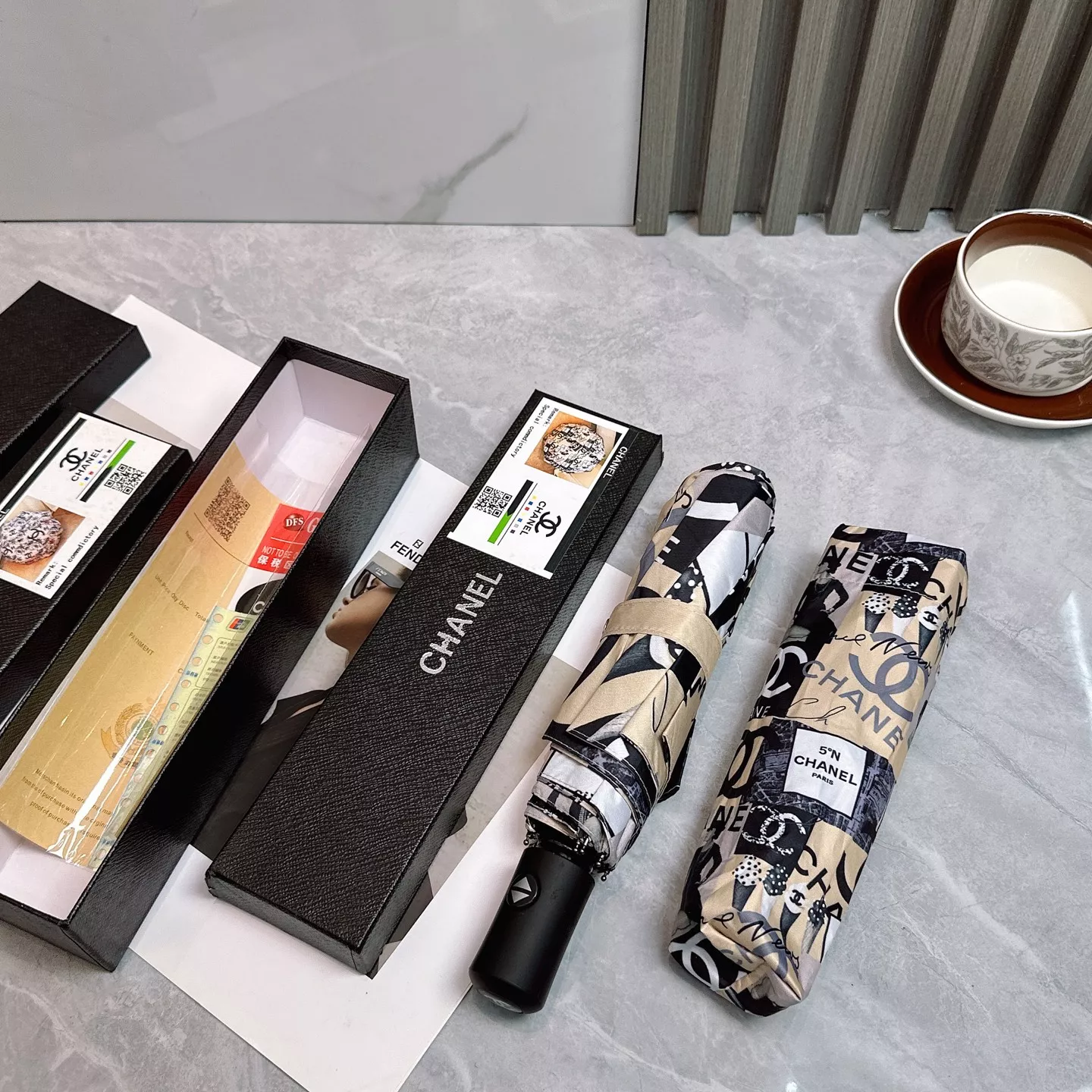 Chanel Umbrellas Lightweight 9182 - Image 7