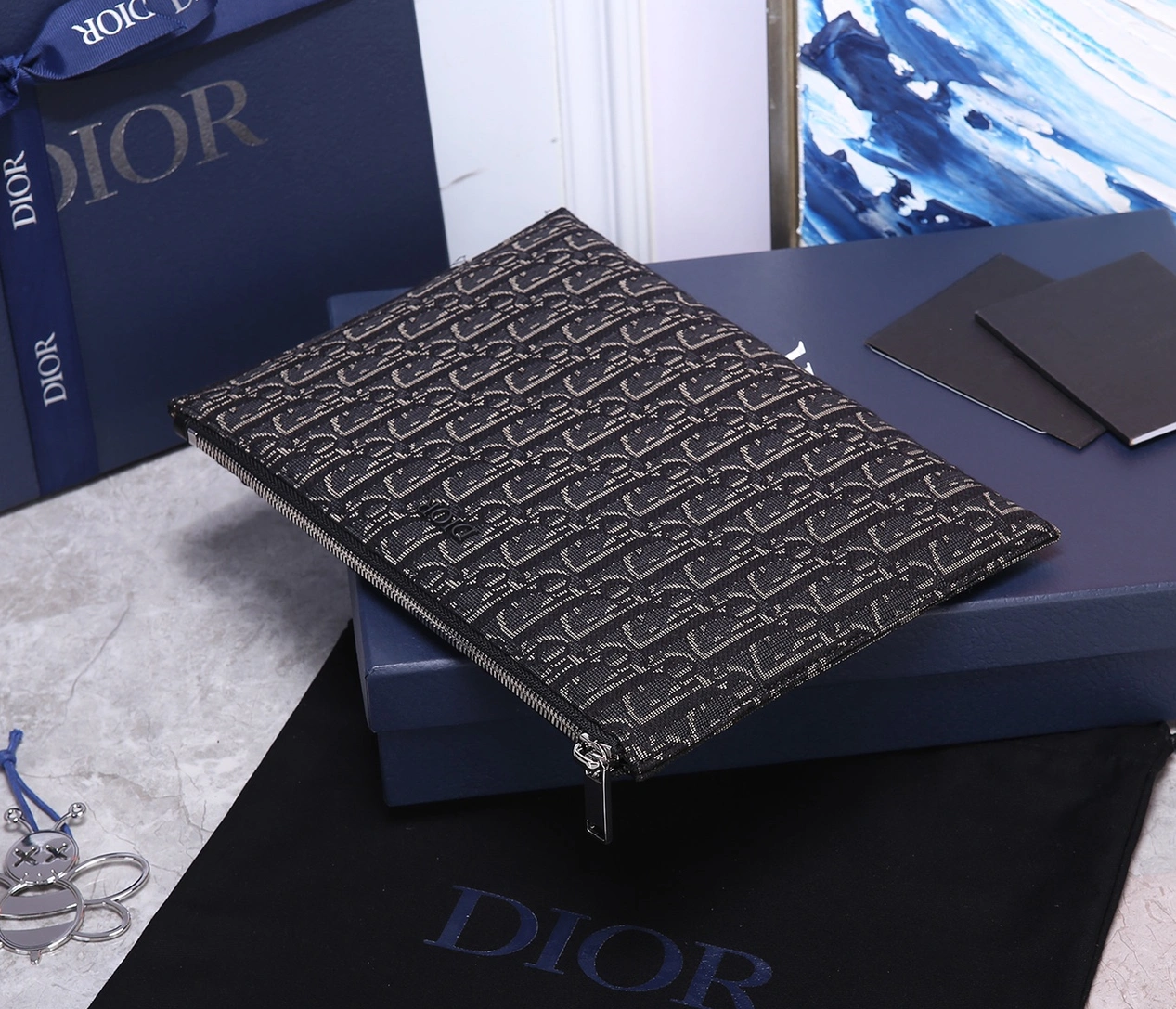 Christian Dior AAA Man Wallets Vibrant 4375 - Image 4