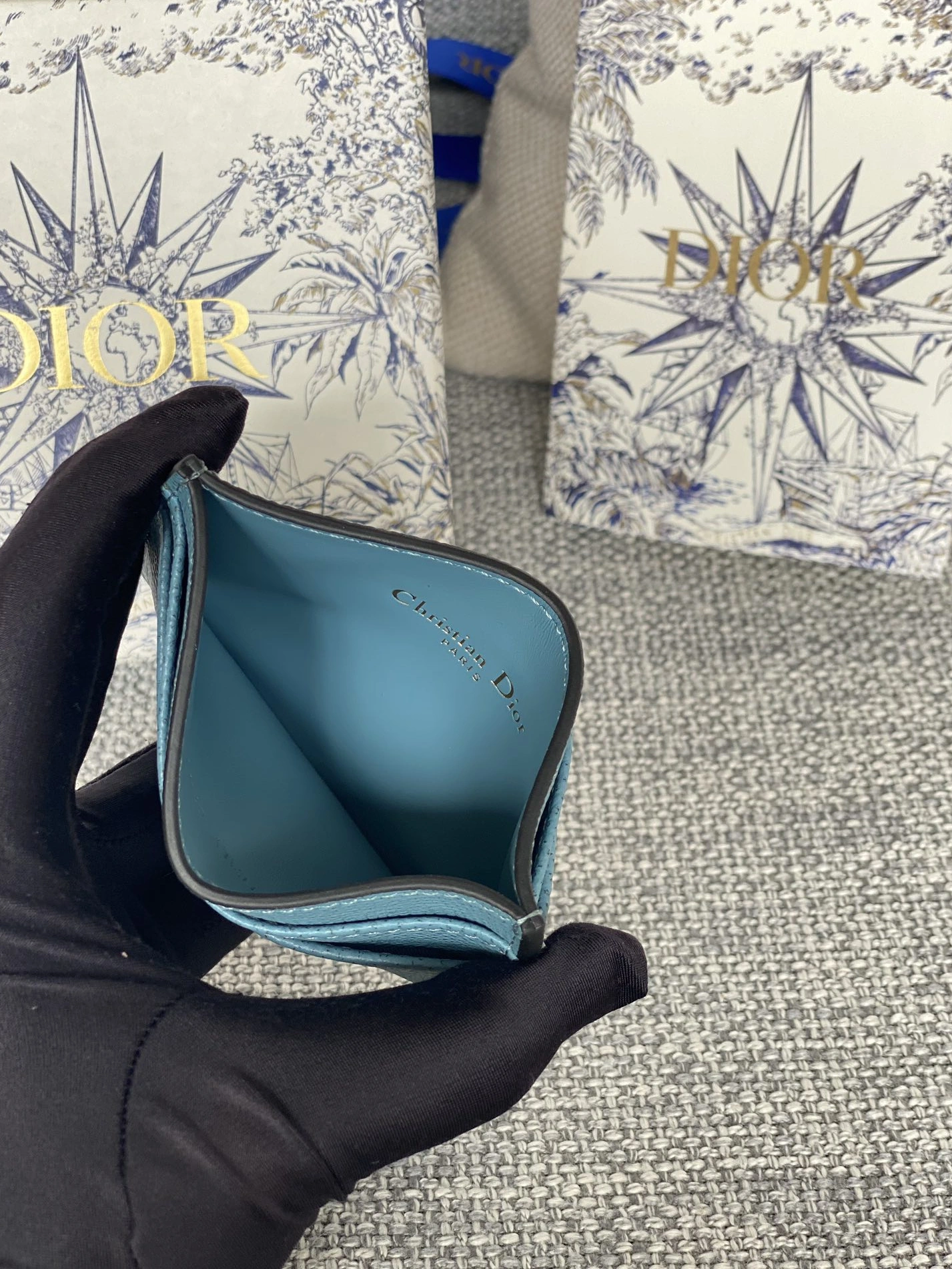 Christian Dior Card Case Durable 7588 - Image 4