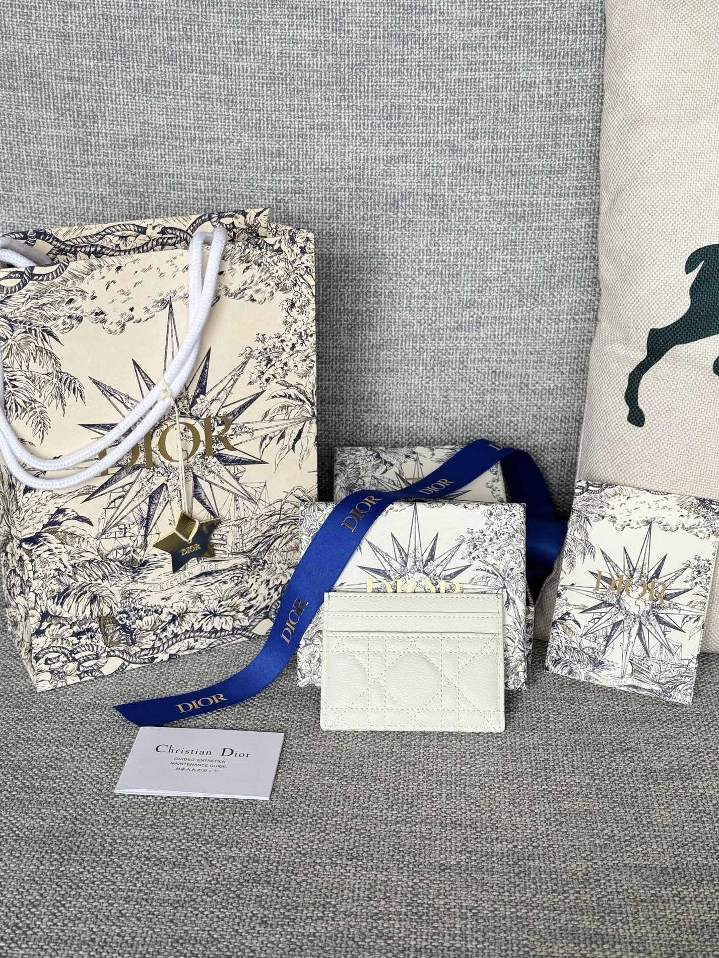 Christian Dior Card Case Timeless 746