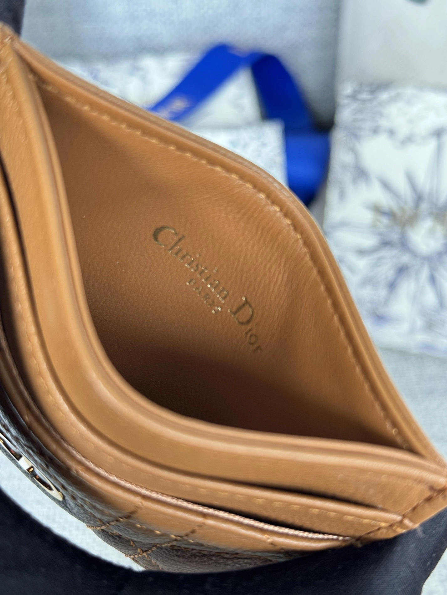 Christian Dior Card Case Vibrant 4226 - Image 5