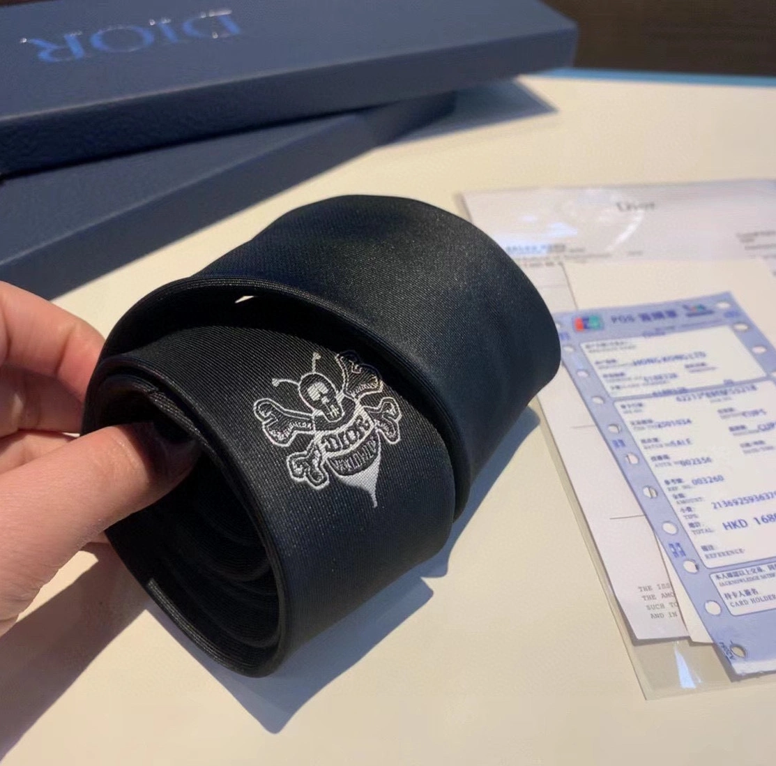 Christian Dior Necktie For Men EasyMatch 7613