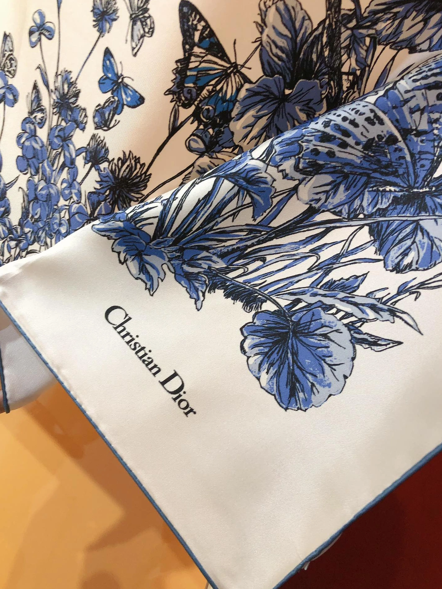 Christian Dior Silk Squares For Women Elegant 773