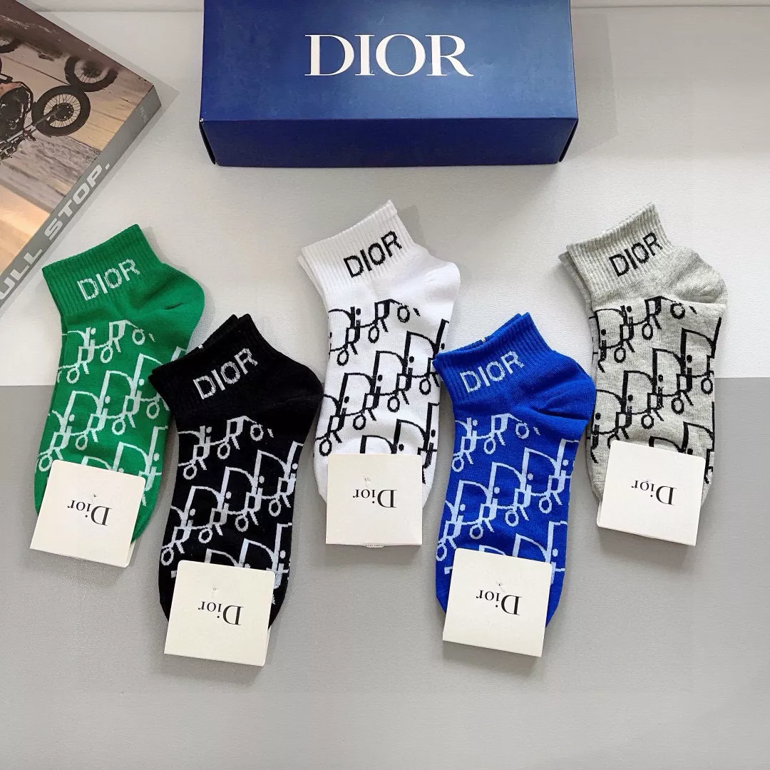 Christian Dior Socks HighQuality 6741 - Image 5
