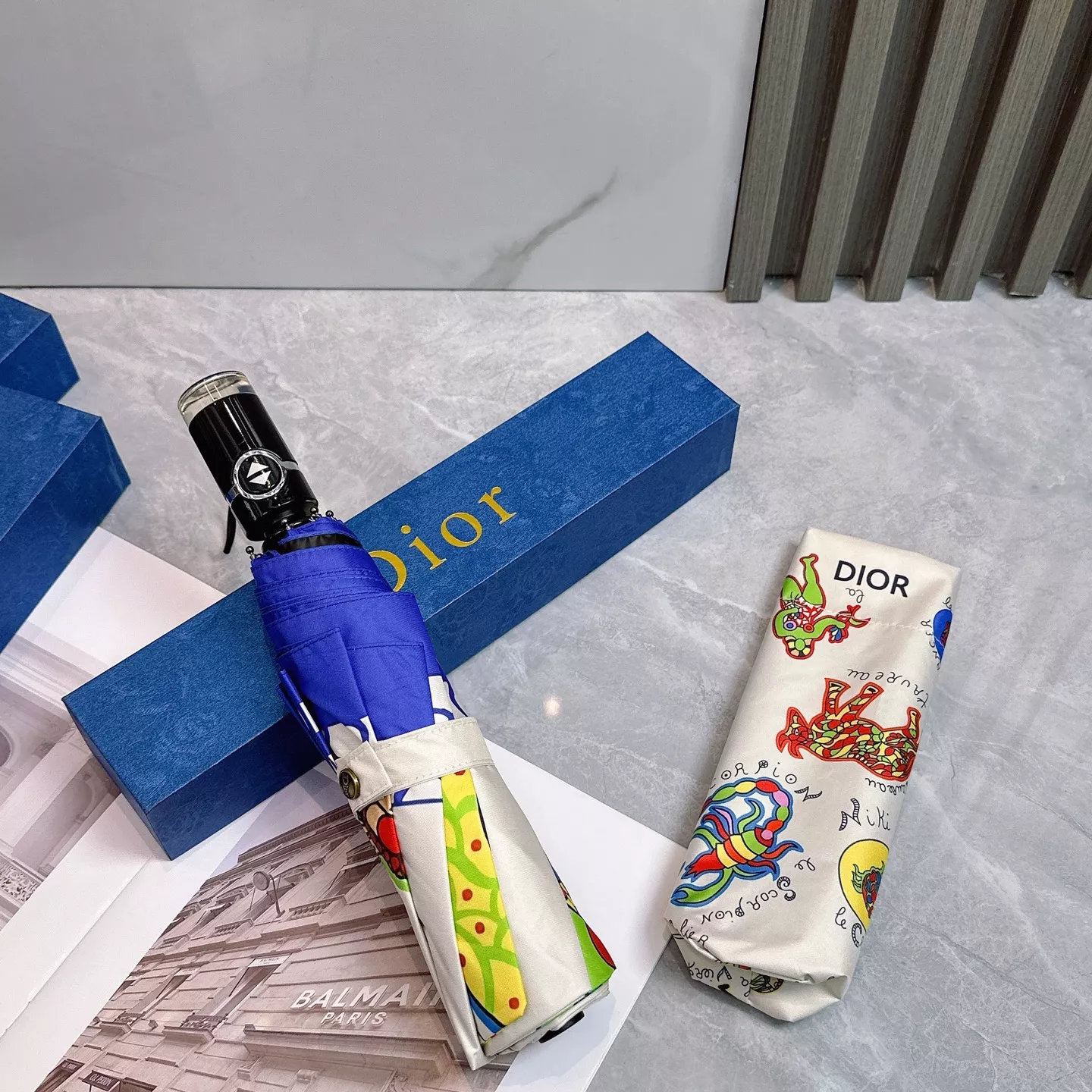 Christian Dior Umbrellas Fashionable 4197 - Image 8