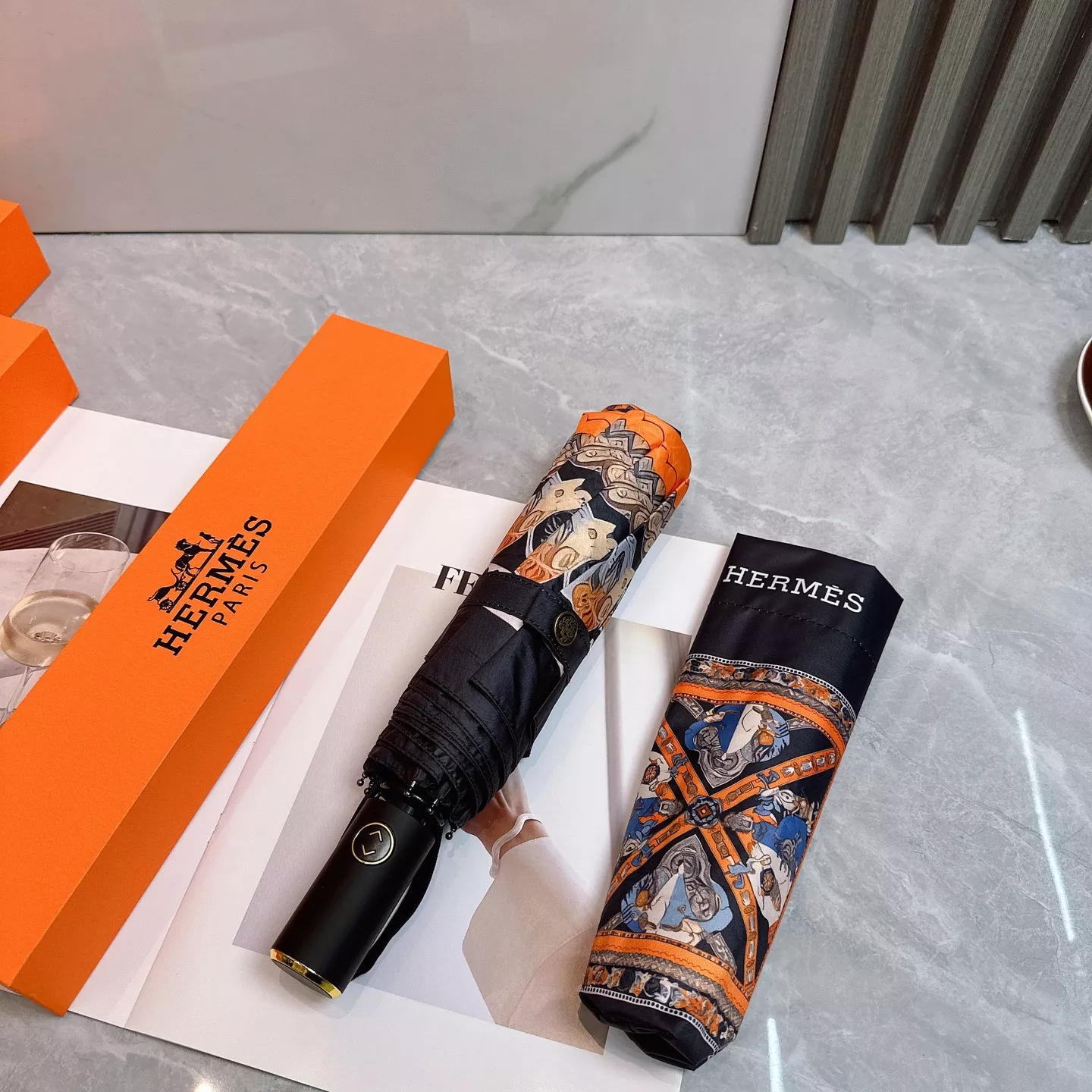 Compact 1533 Hermes Umbrellas - Image 6