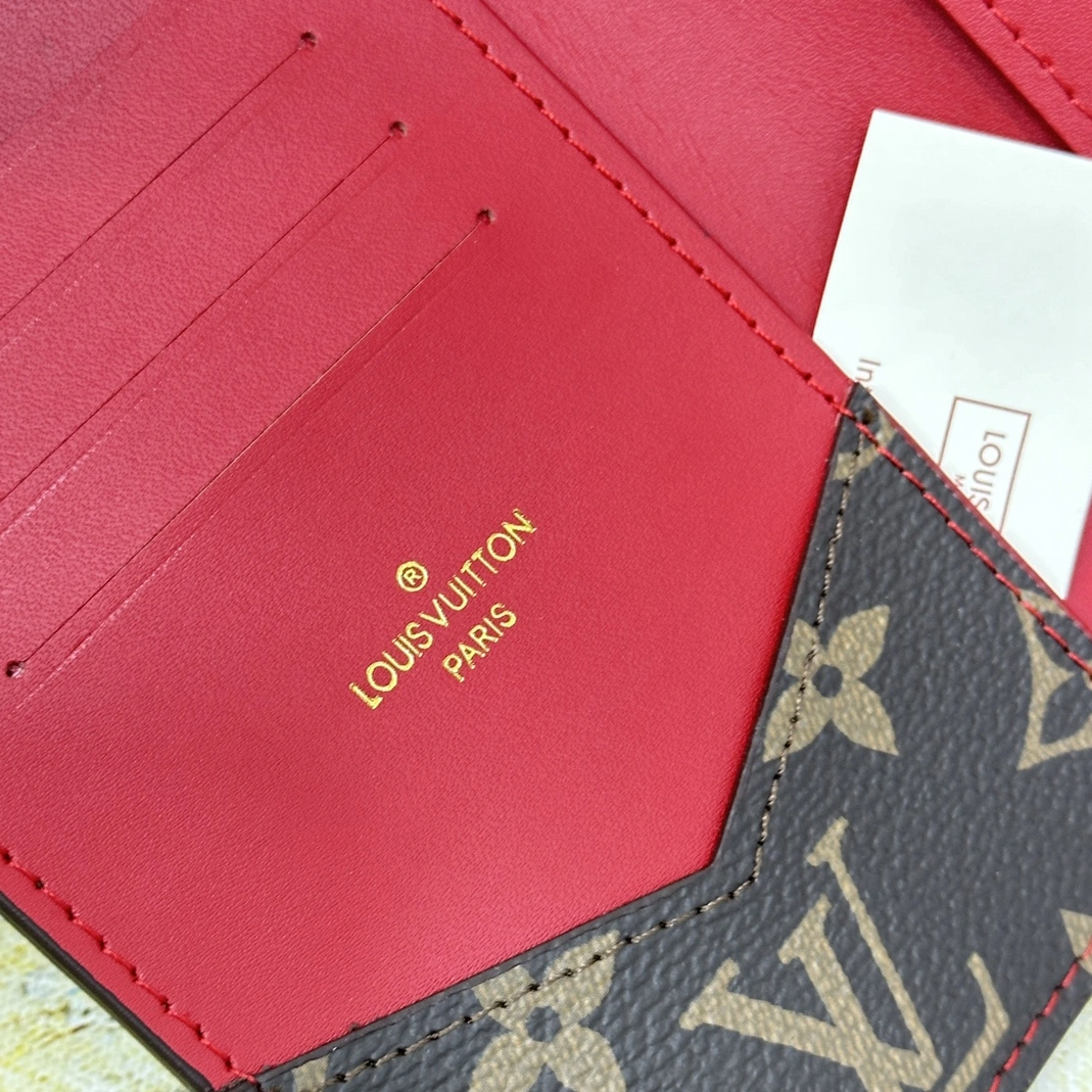 Cozy 9460 Louis Vuitton LV Card Case For Unisex - Image 6