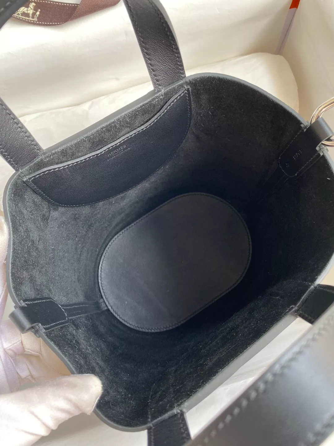 DailyWear 4408 Hermes AAA Quality Handbags In Silver For Women - Image 5