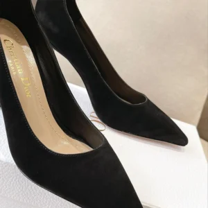 Dior D-Fame Pumps Women Suede Black ModernLook 7631