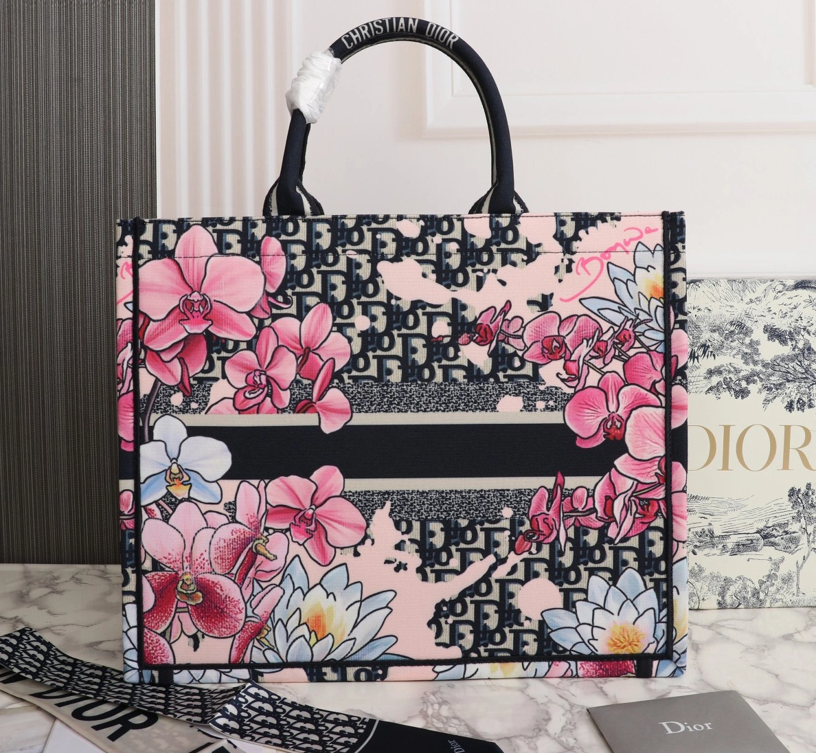 Durable 1302 Christian Dior AAA Quality Tote-Handbags For Women