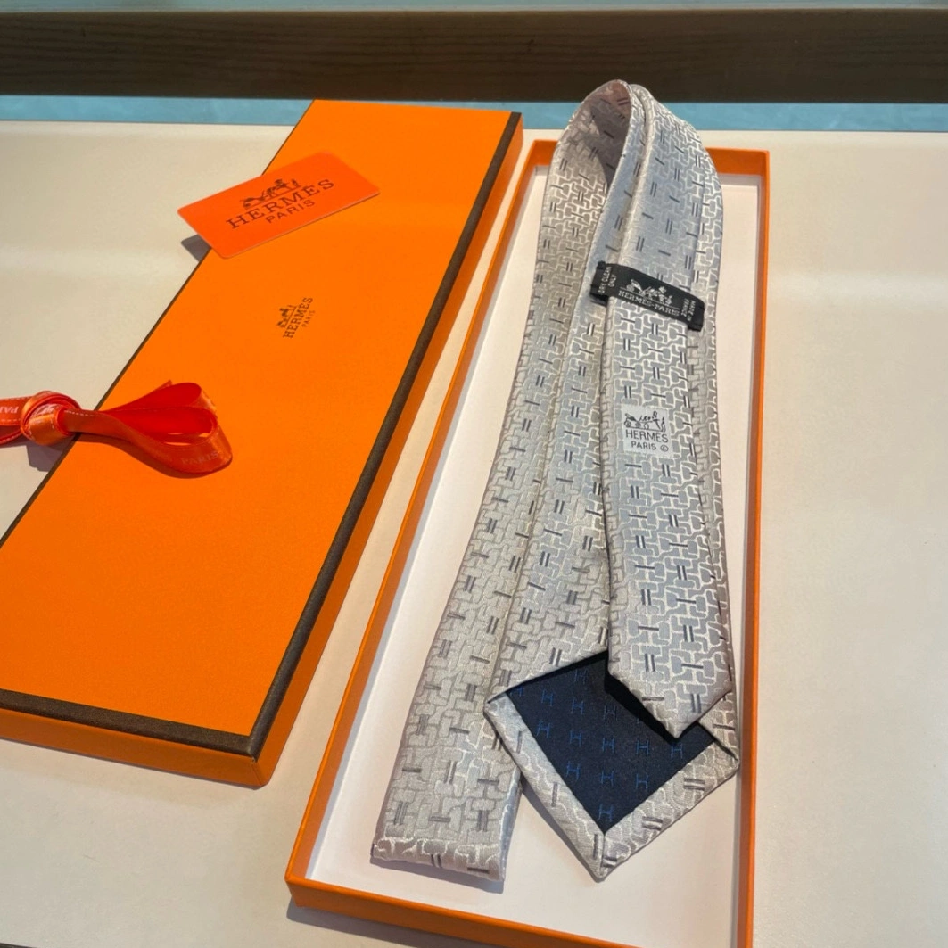 Efficient 7262 Hermes Necktie For Men - Image 6