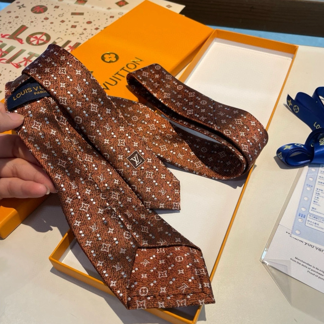EyeCatching 205 Louis Vuitton LV Necktie For Men