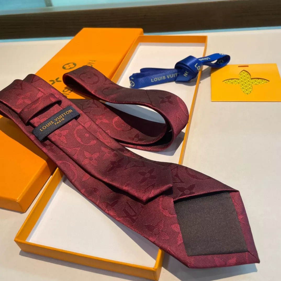 EyeCatching 8900 Louis Vuitton LV Necktie - Image 7