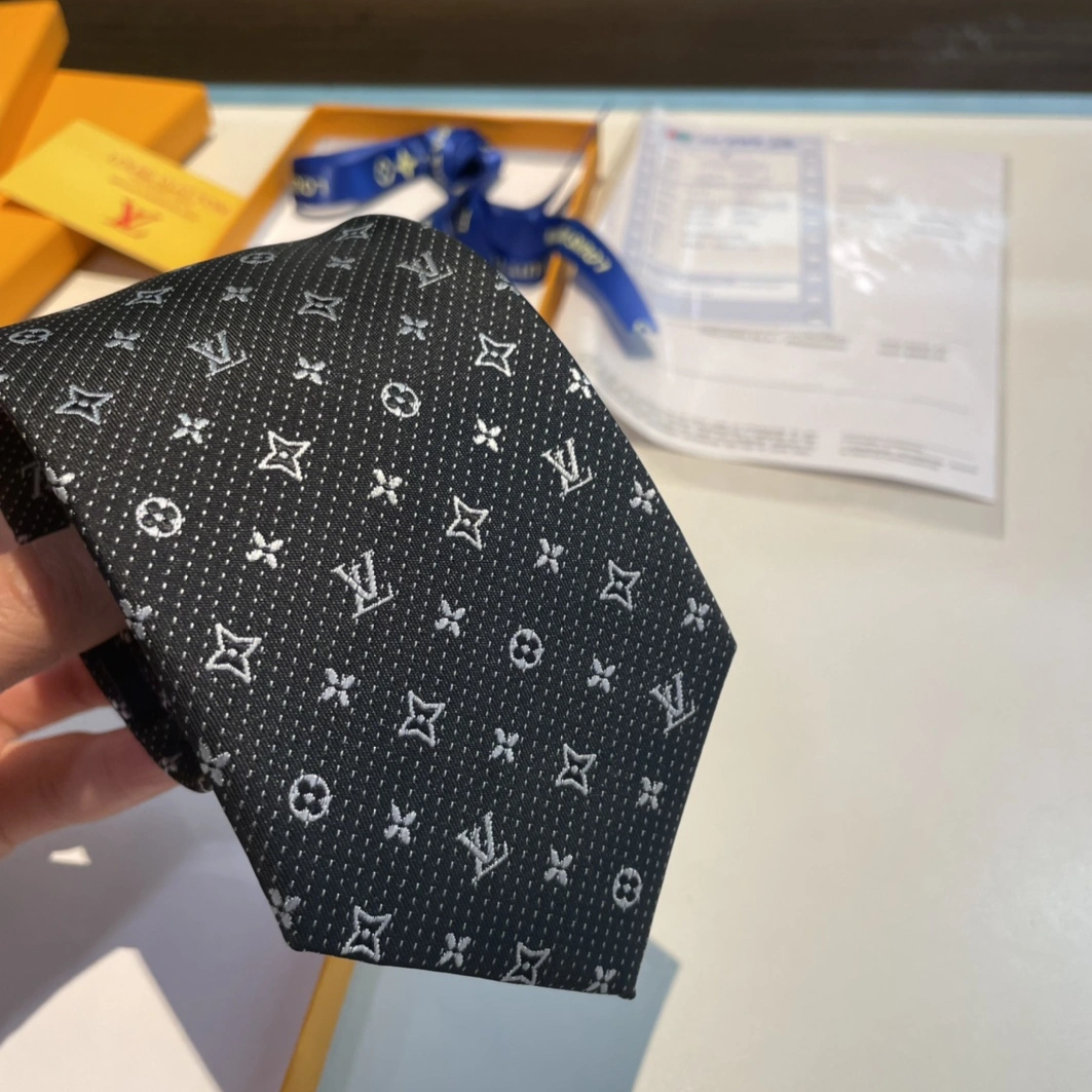 Fashionable 4129 Louis Vuitton LV Necktie For Men - Image 4