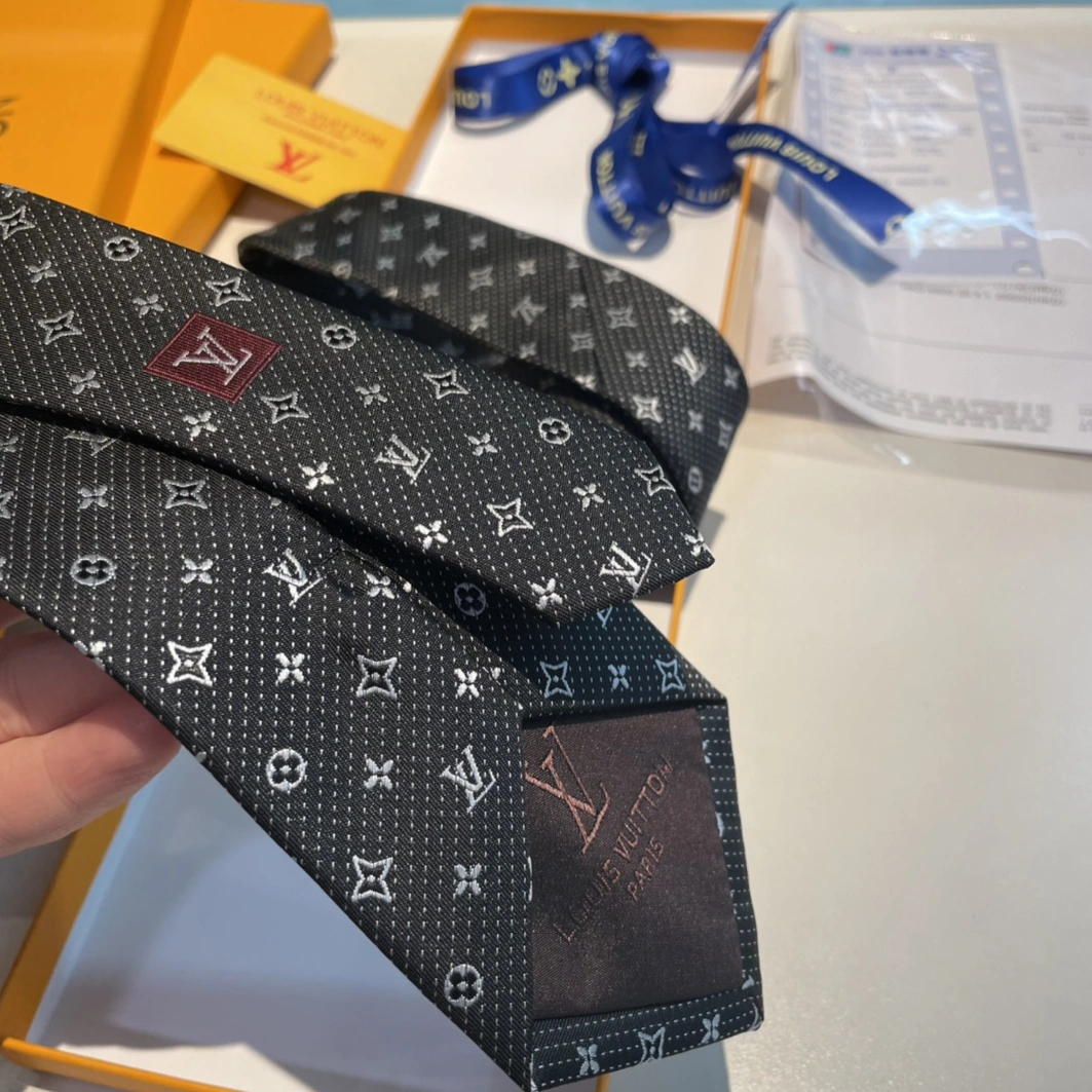 Fashionable 4129 Louis Vuitton LV Necktie For Men - Image 5