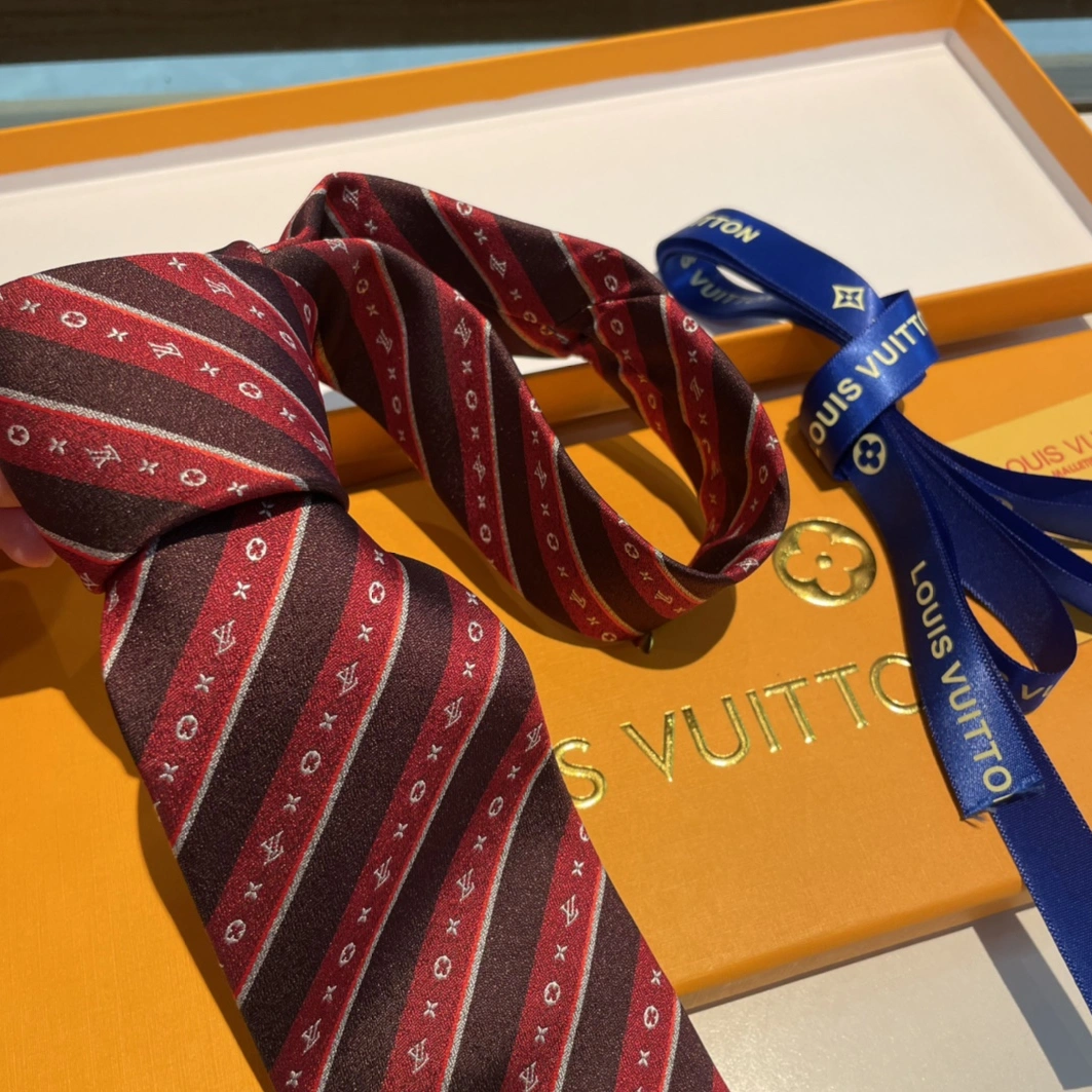 Fashionable 9916 Louis Vuitton LV Necktie For Men - Image 3