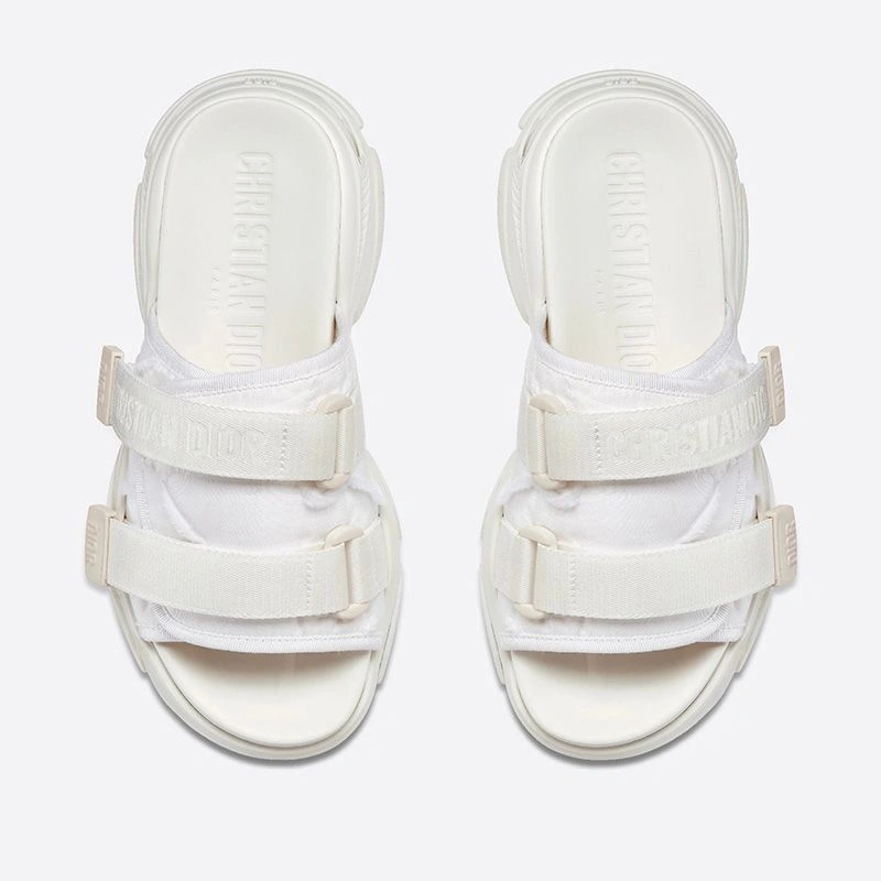 GoAnywhere 475 Dior D-Wander Slides Women Camouflage Technical Fabric White - Image 3