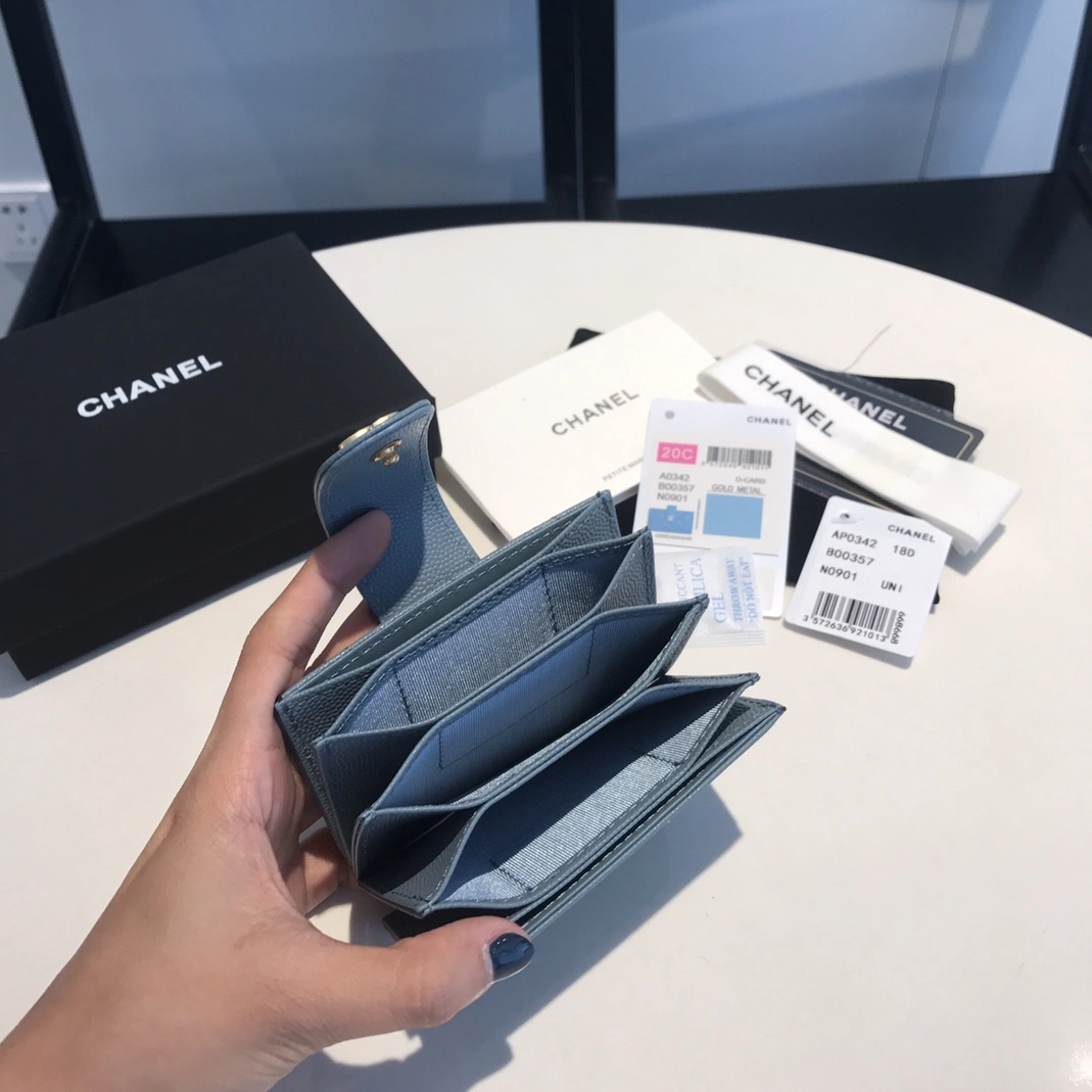 GoodFit 8022 Chanel AAA Quality Card Case For Women - Image 6