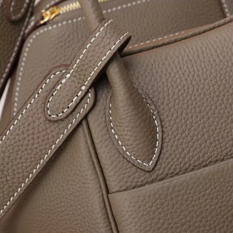 Hermes AAA Quality Handbags In Gold For Women GoAnywhere 4396 - Image 6