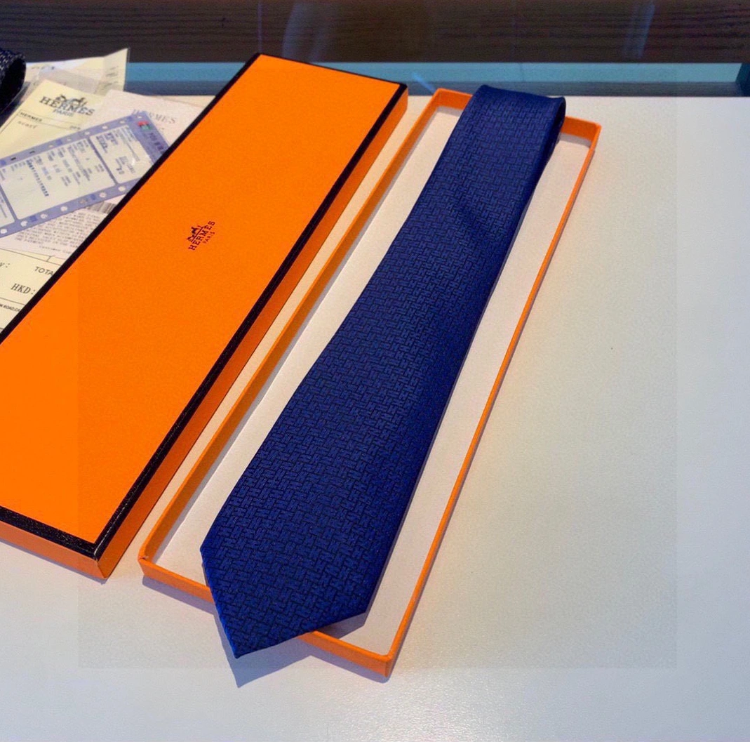 Hermes Necktie For Men Practical 4303 - Image 7