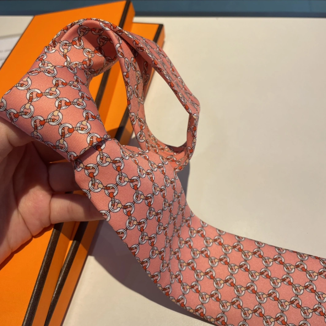 Hermes Necktie For Men TopPick 9895 - Image 4