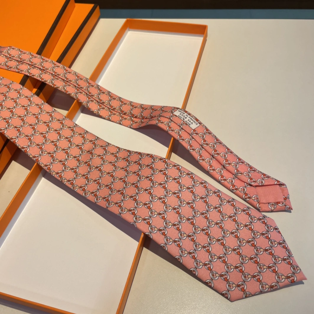 Hermes Necktie For Men TopPick 9895 - Image 7