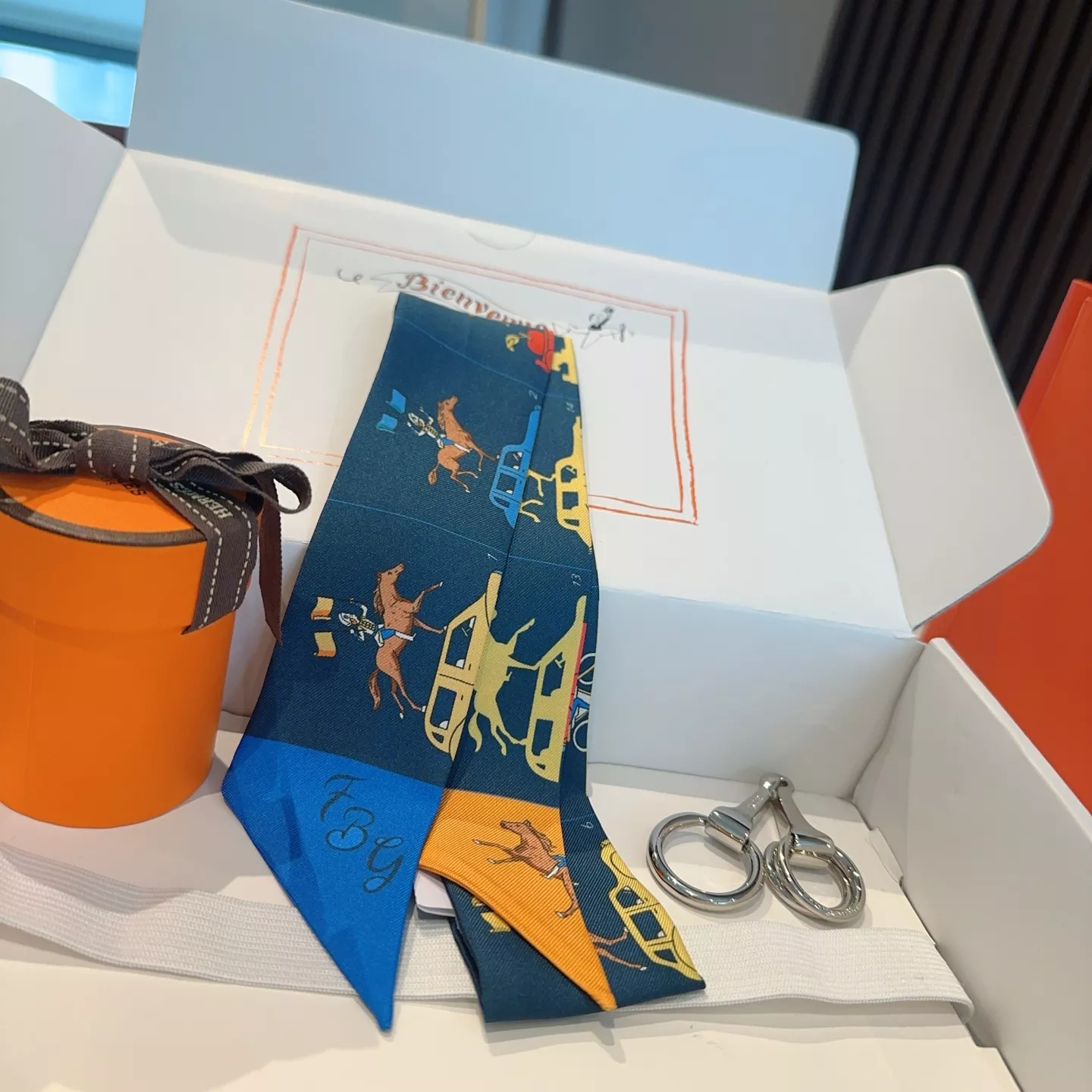 Hermes Silk Scarf Classic 8996