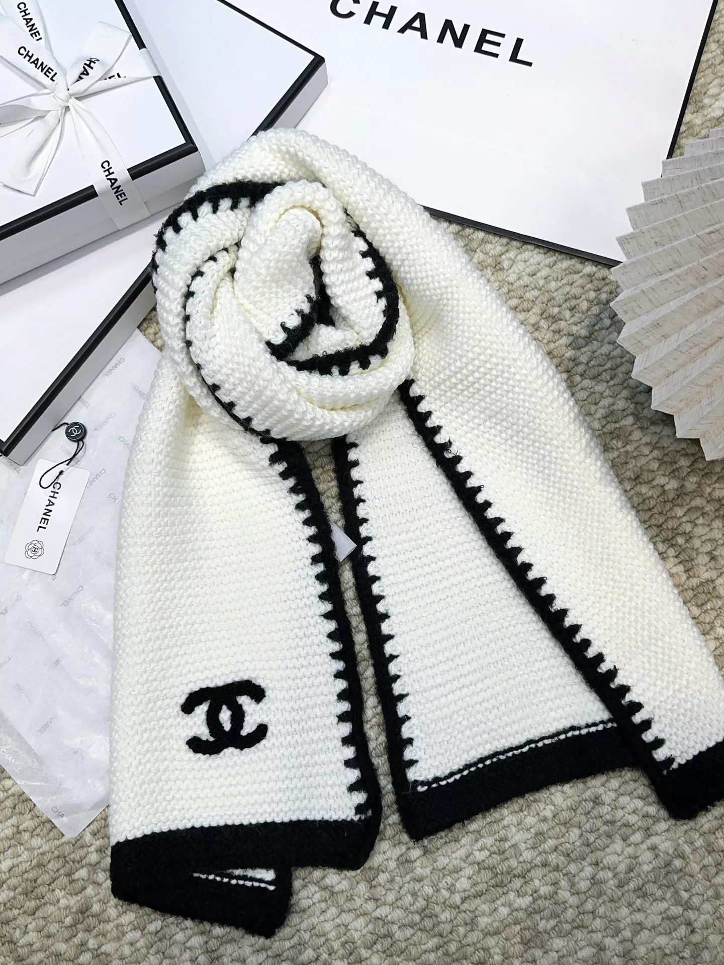 Lightweight 3078 Chanel Scarves For Women - Image 3