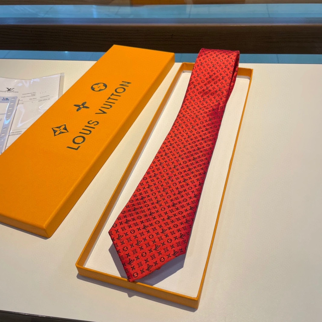 Louis Vuitton LV Necktie For Men Functional 9712