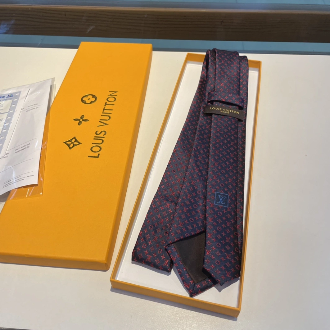 Louis Vuitton LV Necktie For Men Stylish 1184 - Image 6