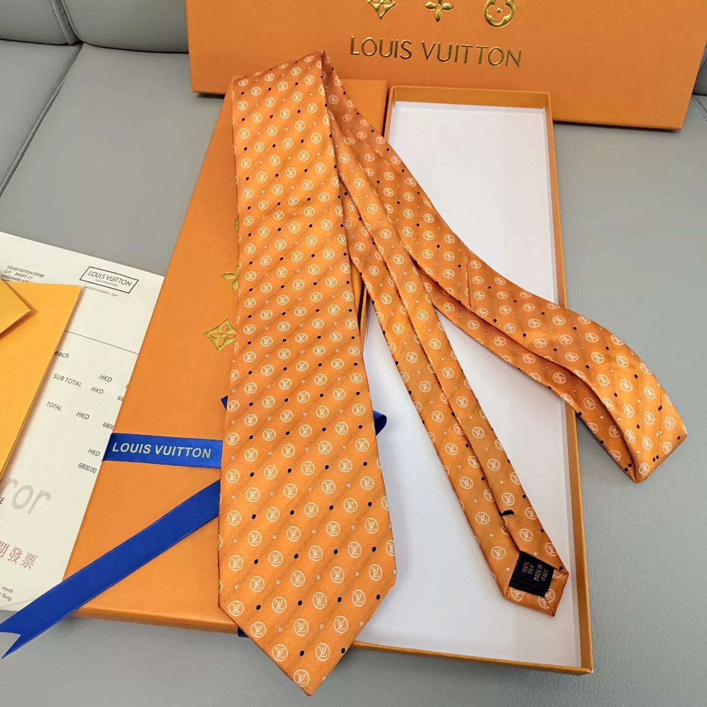 Louis Vuitton LV Necktie Sleek 8597 - Image 4