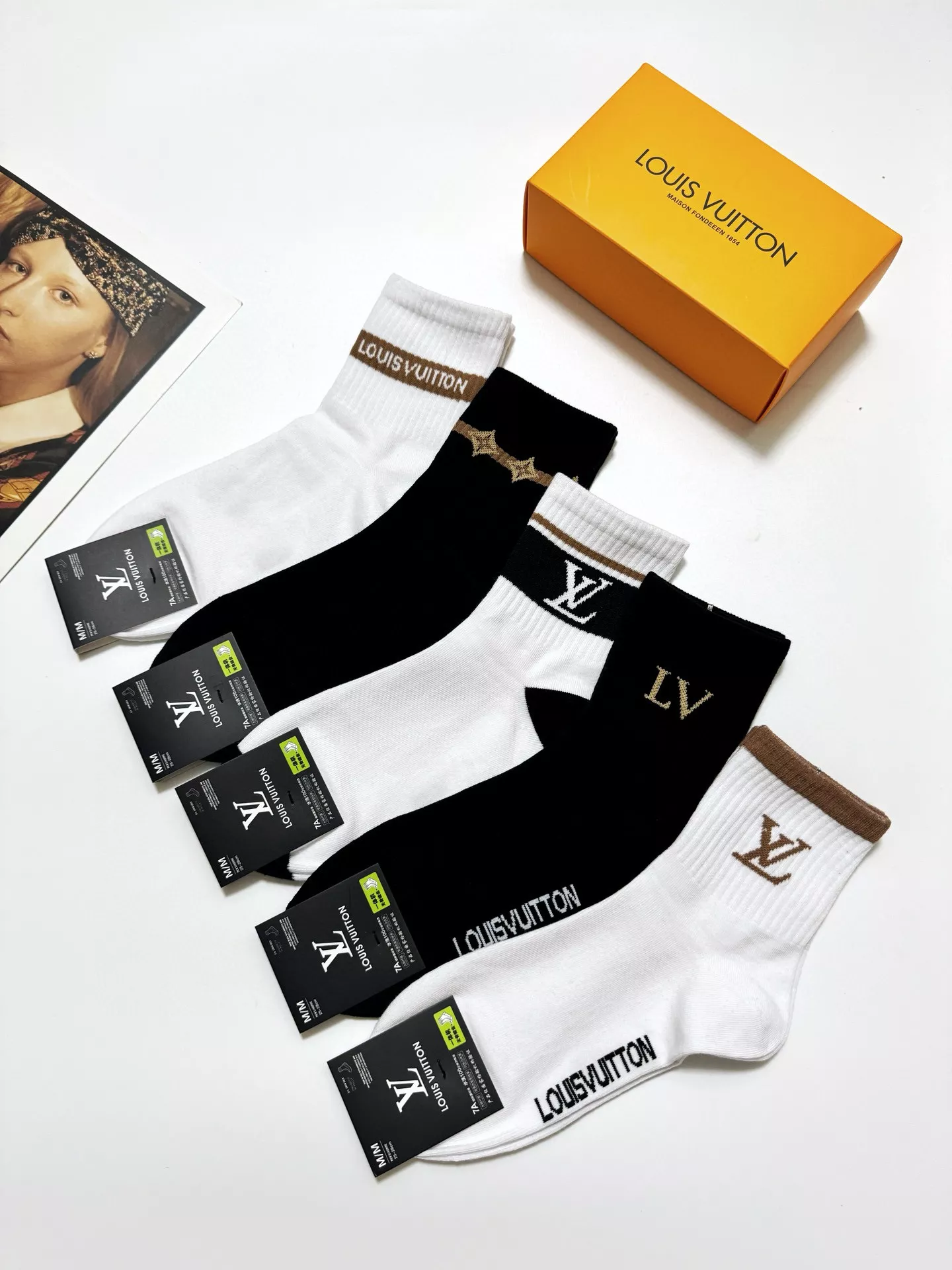 Louis Vuitton LV Socks EasyMatch 4335
