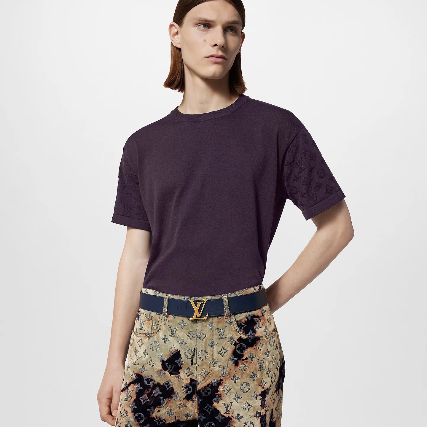 Louis Vuitton M8402U LV Initiales 40mm Reversible Belt - Image 3